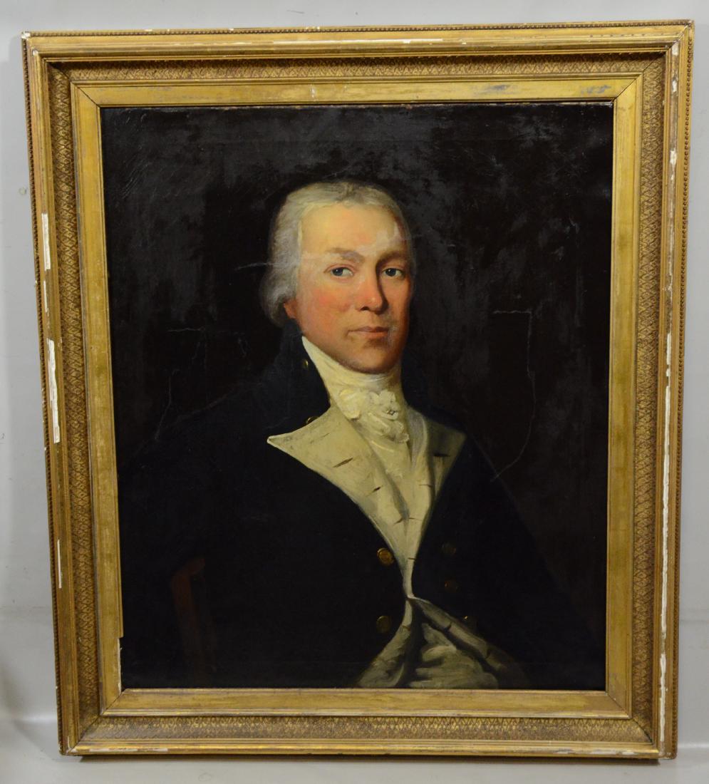 19th C American School Portrait of Gentleman (1 of 7)