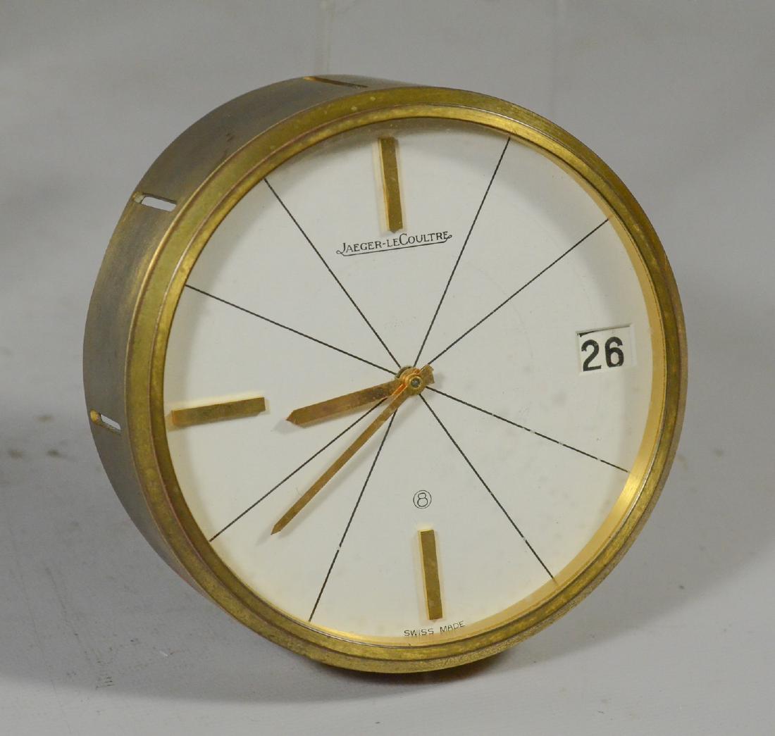 Jaeger LeCoultre Desk Alarm 8-Day Calendar Clock (1 of 4)