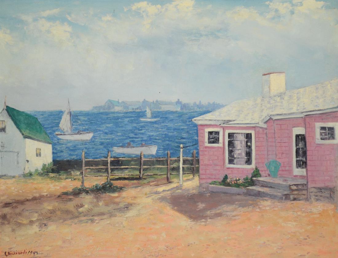 Cesare Ricciardi, PA, o/c, 28" x 36" (1 of 4)