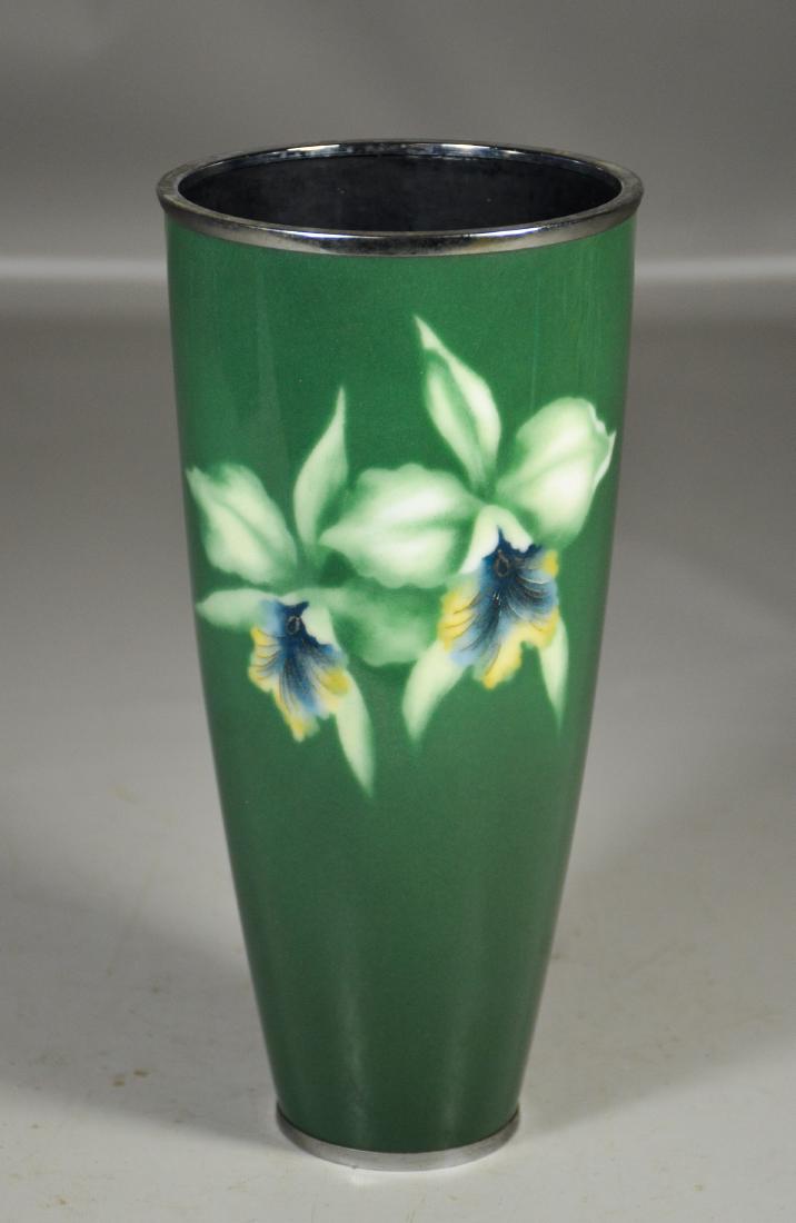 Ando Japanese enamel wireless cloisonné vase (1 of 4)