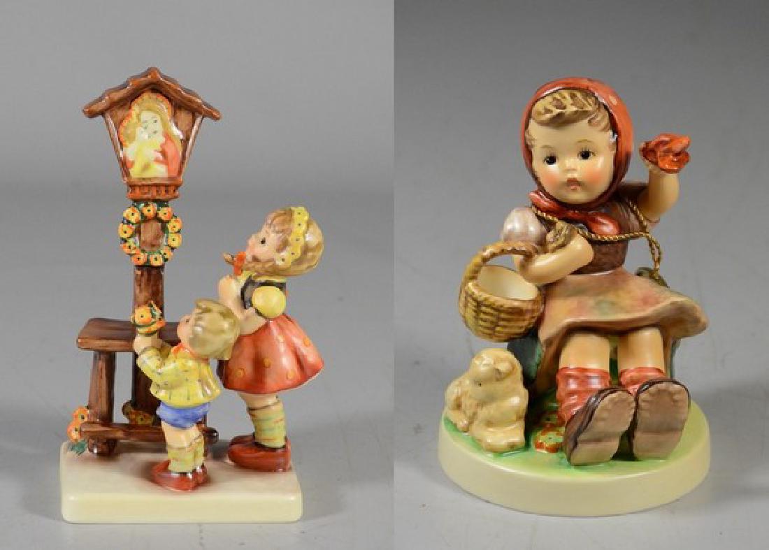 (2) Hummel Goebel figurines to include "Adoration" (1 of 11)