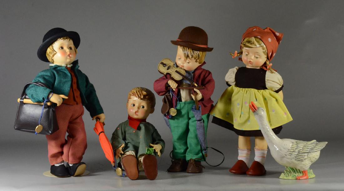 (4) Hummel Goebel Danbury Mint dolls, Danbury Mint, in (1 of 3)