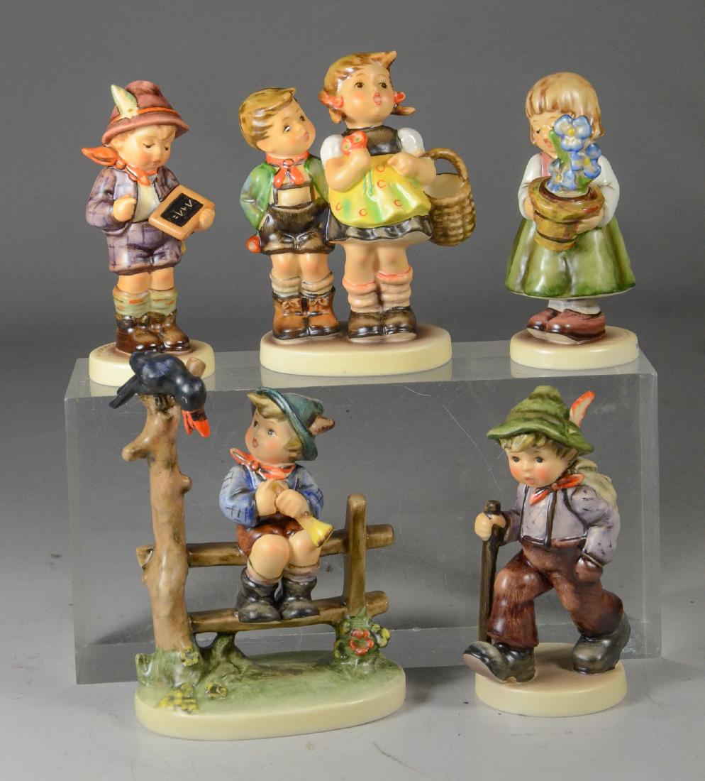 (5) Goebel Hummel figurines in original boxes, to (1 of 12)