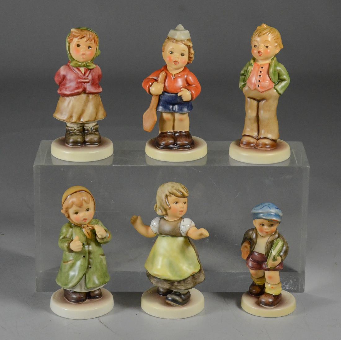 (6) Goebel Hummel figurines TMK8 in original boxes, to (1 of 5)