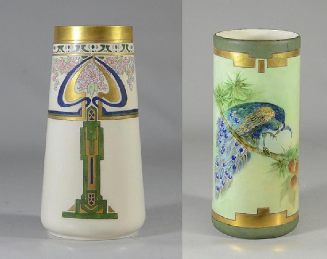 2 pcs American Lenox Belleek vases, include art nouveau (1 of 6)