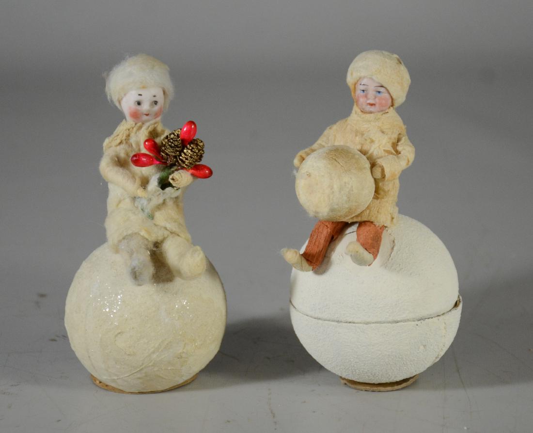 (2) Heubach children on snowball candy containers, 5 (1 of 3)