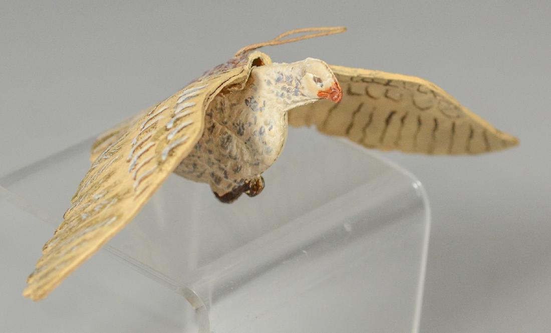 Dresden eagle, 6 1/4" wingspan, 3 1/4" l,  1" h (1 of 3)