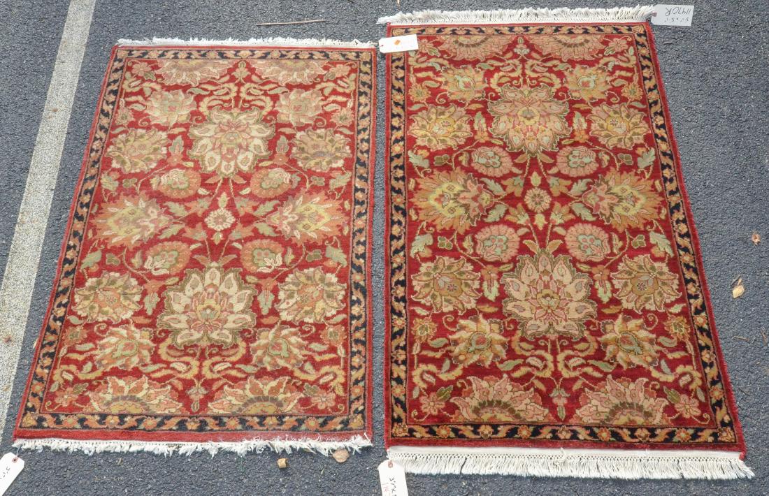 Lot of 2 Turkish Throw Rugs (1 of 2)