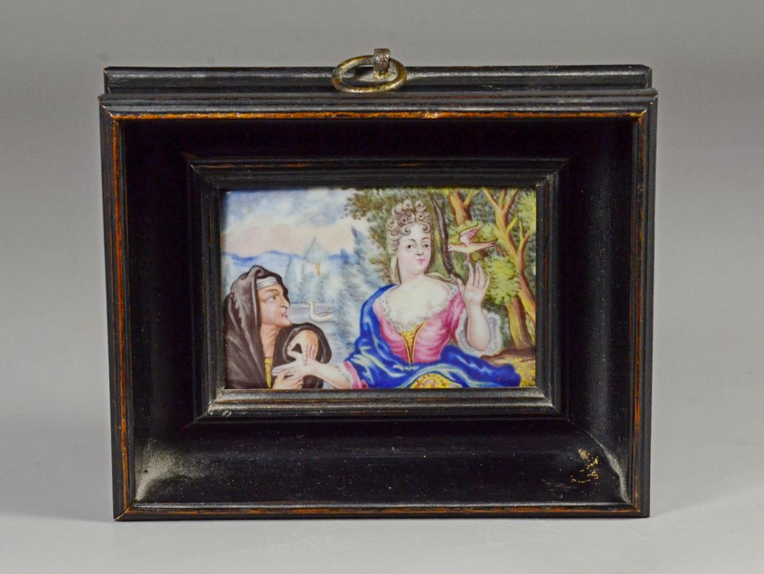 Battersea Bilston English enamel plaque (1 of 3)