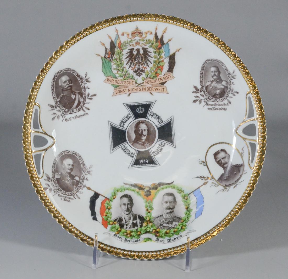 Pirkenhammer commemorative military plate (1 of 3)