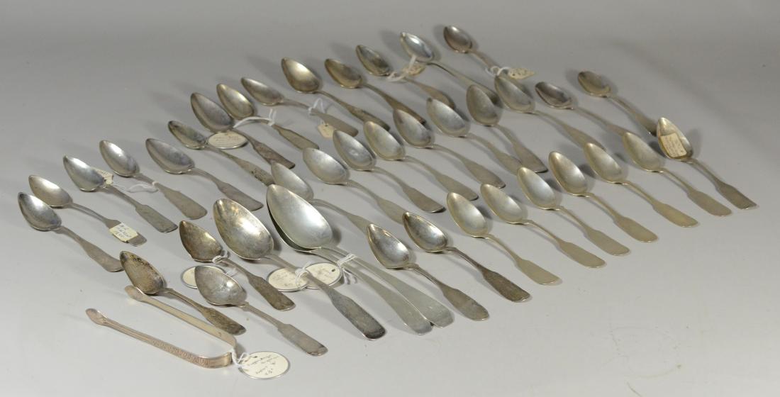 40 pcs American coin silver flatware (1 of 6)
