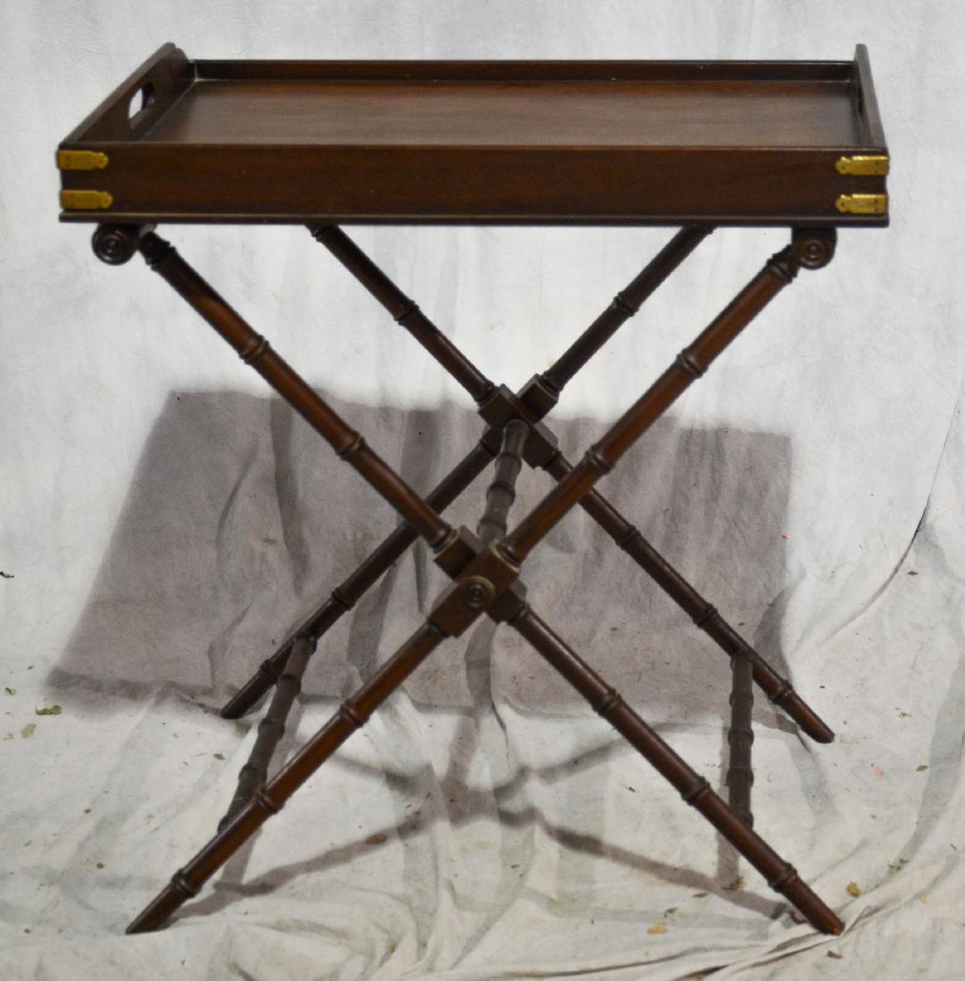 Regency-style mahogany butler's tray (1 of 1)