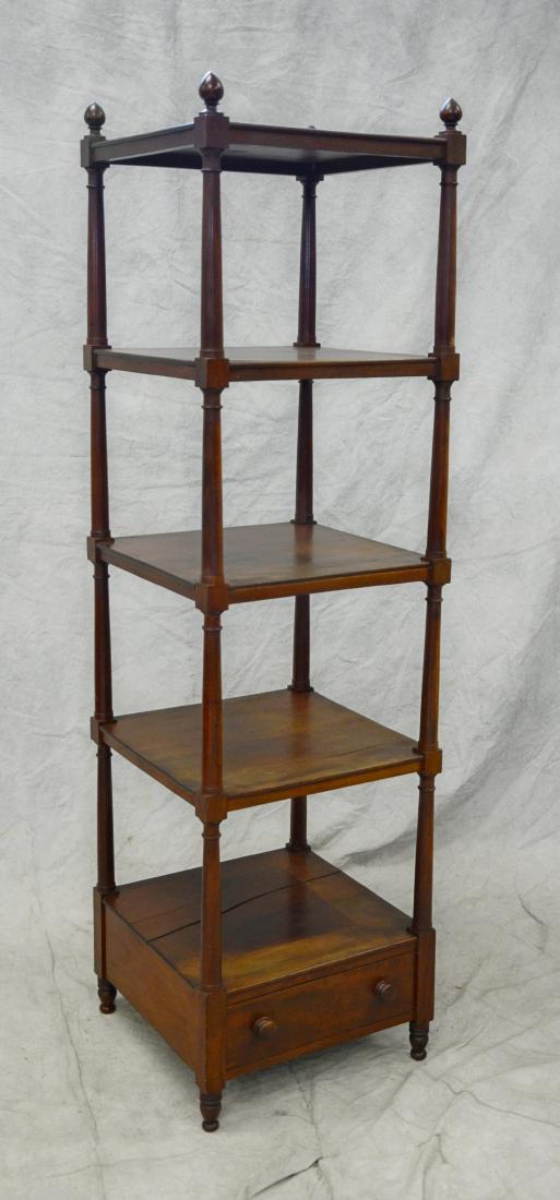 Mahogany Regency dumb waiter,  70 3/4" h (1 of 1)
