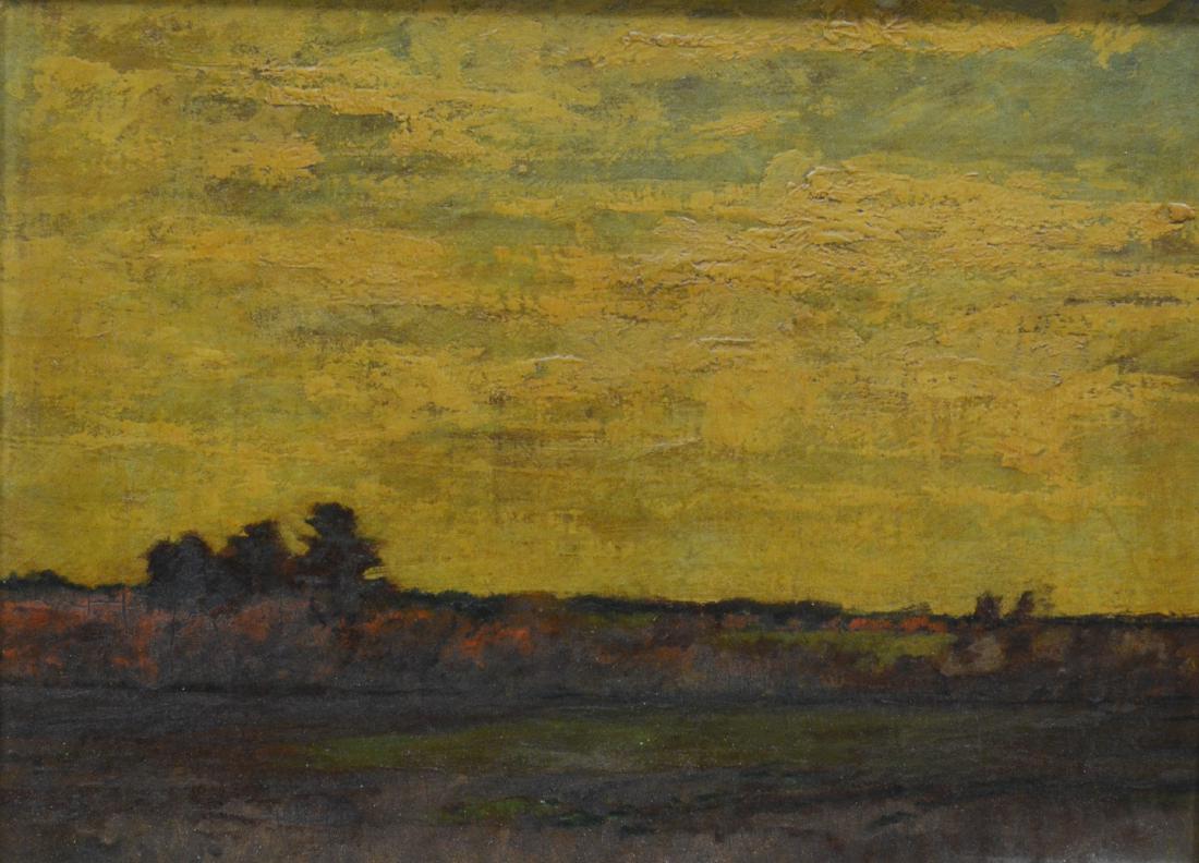 William Gedney Bunce (American, 1840-1916), o/panel (1 of 4)