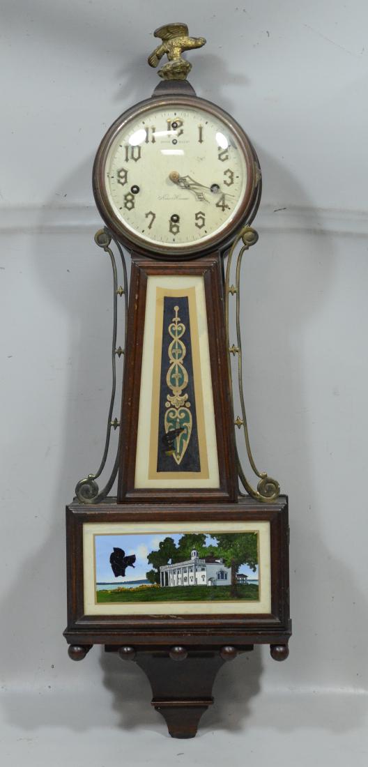 New Haven Winsome Chime RGN banjo clock