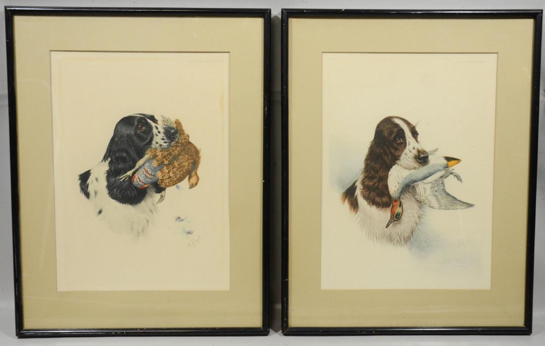 Boris Riab (French-Russian, 1898-1975), etchings (1 of 8)