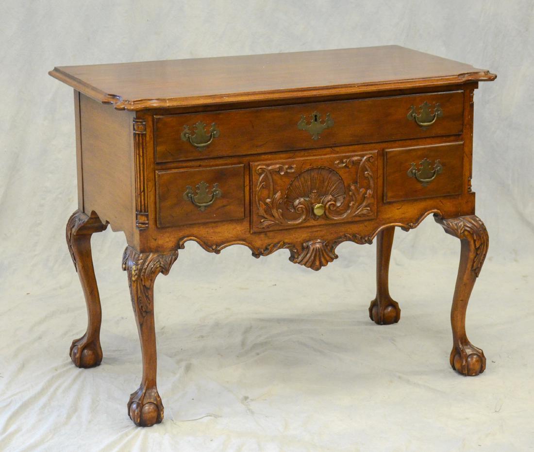 Mahogany Philadelphia Chippendale style lowboy (1 of 3)