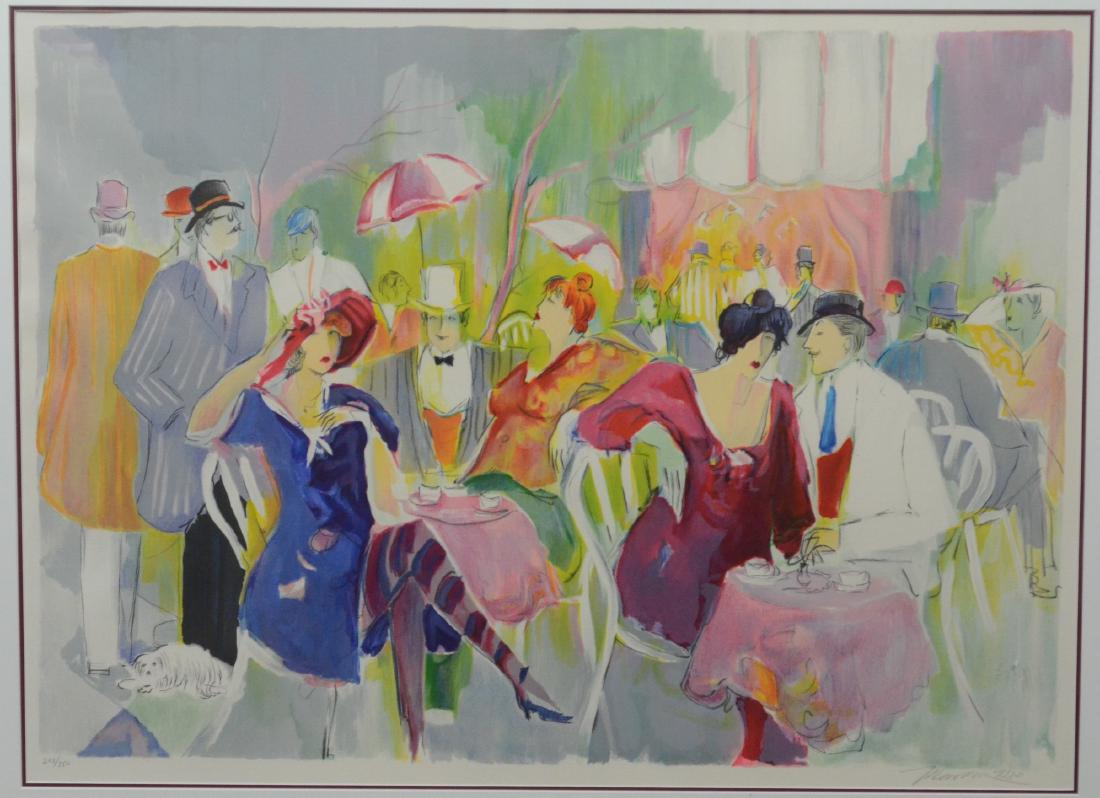 Isaac Maimon (Israeli, b 1951), color serigraph (1 of 4)