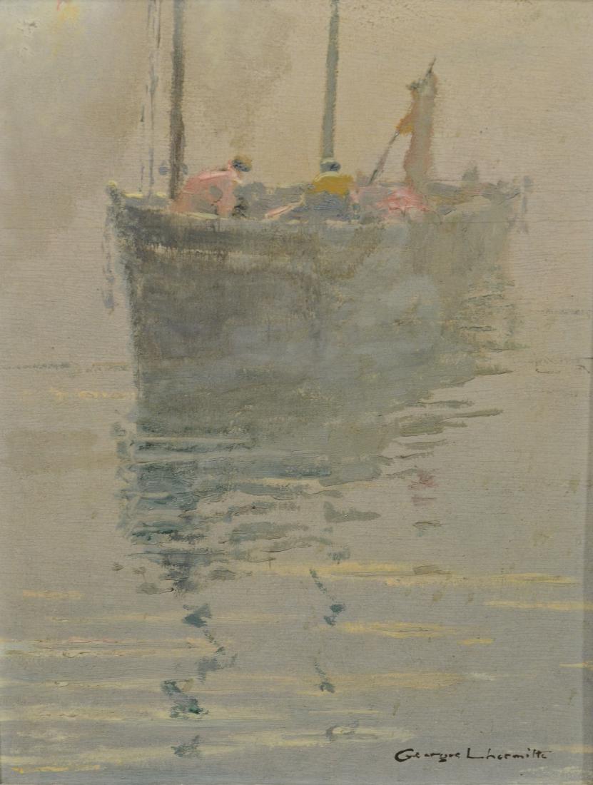 Georges L'Hermitte(French,b.1882)Impressionist painting (1 of 4)