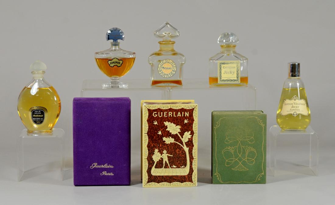 (5) Bottles of Vintage Guerlain Perfume Jan 23, 2018 William Bunch