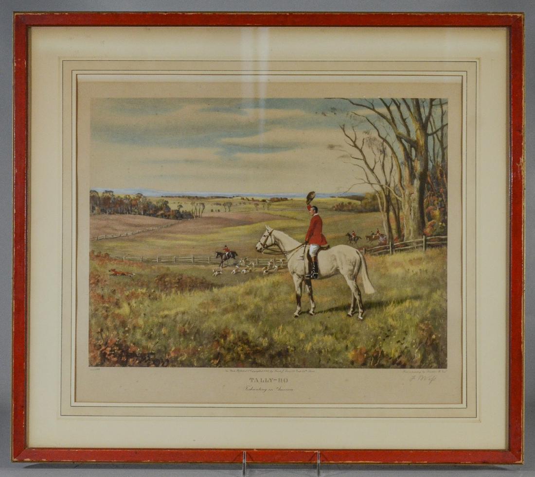 Franklin Brooke Voss (American 1880-1953), handcolore (1 of 6)