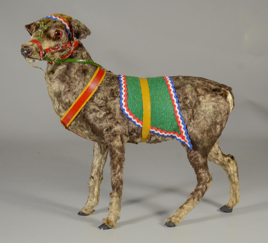 German Reindeer Vintage Toy  Fair to poor c (1 of 3)