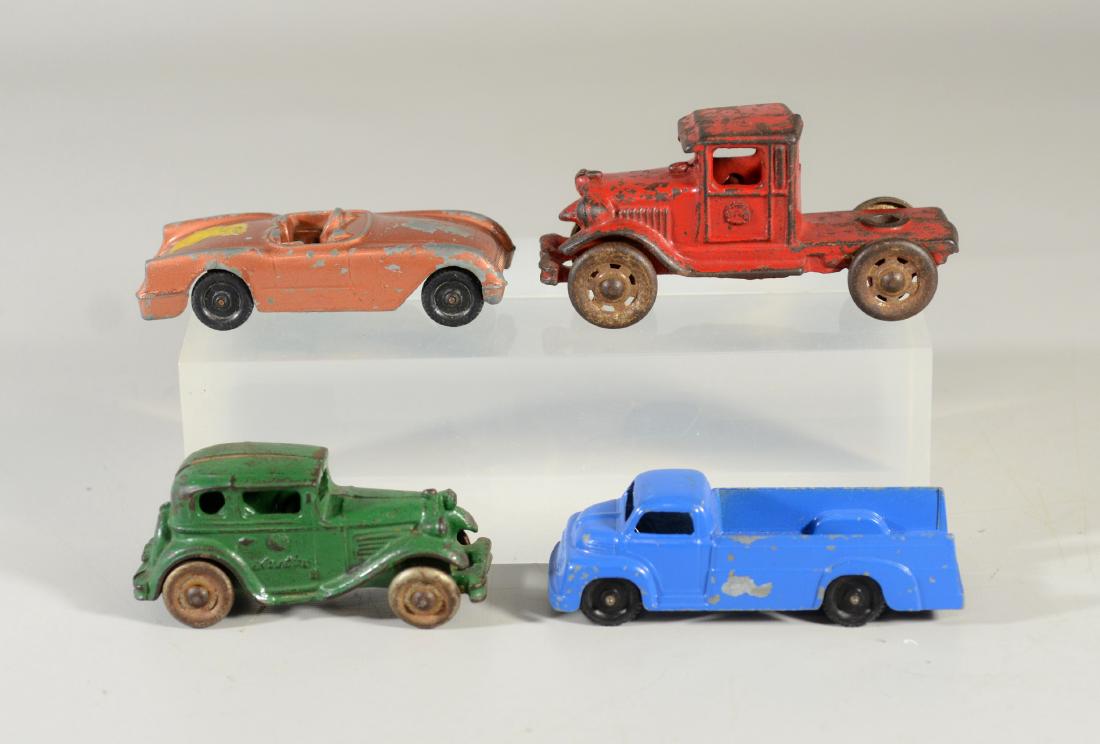 4 Vintage Toy Cars AC Williams Austin 2 Tootsietoys 2 (1 of 3)