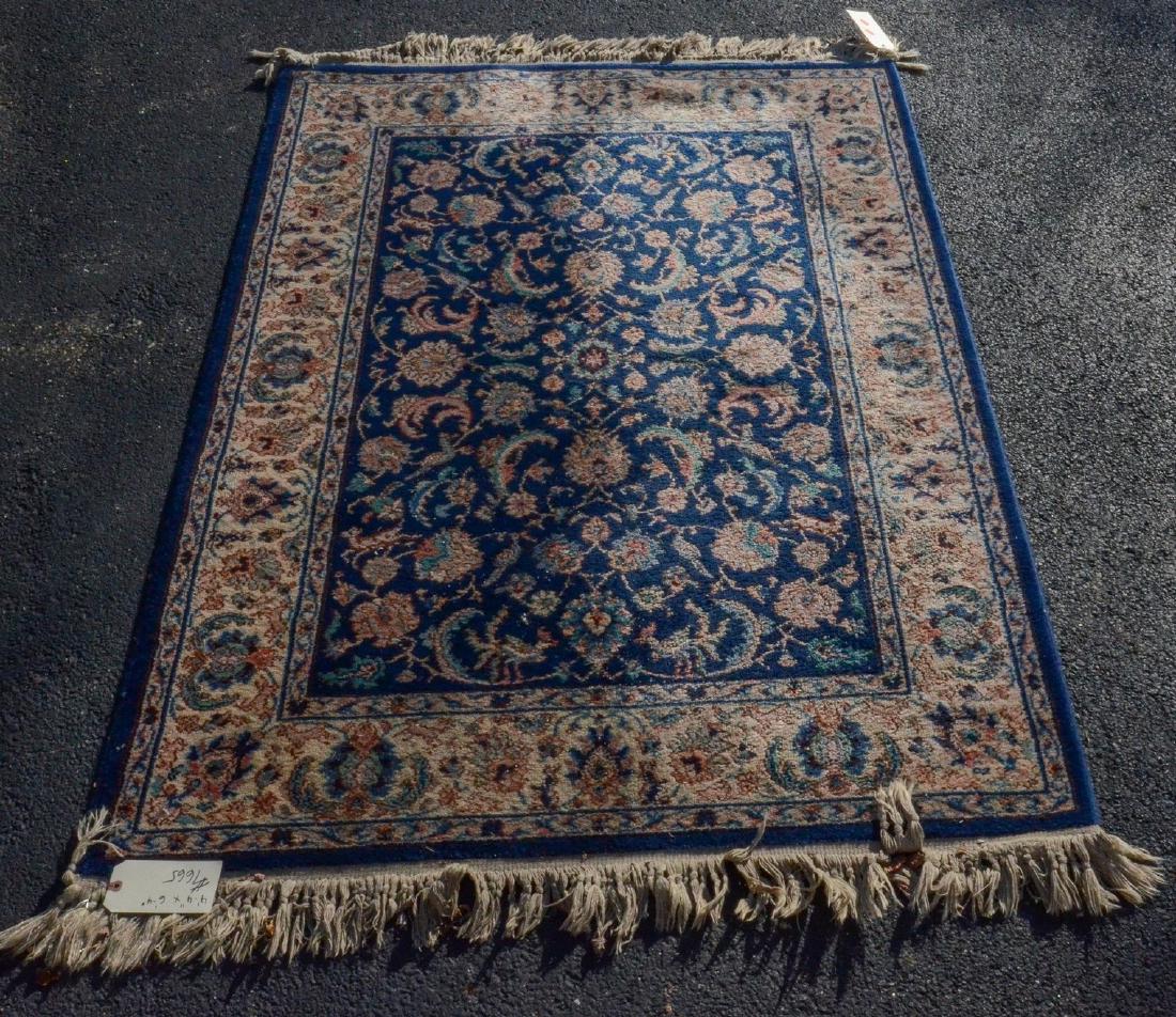 4'4" x 6'4" Indo Persian throw rug (1 of 2)