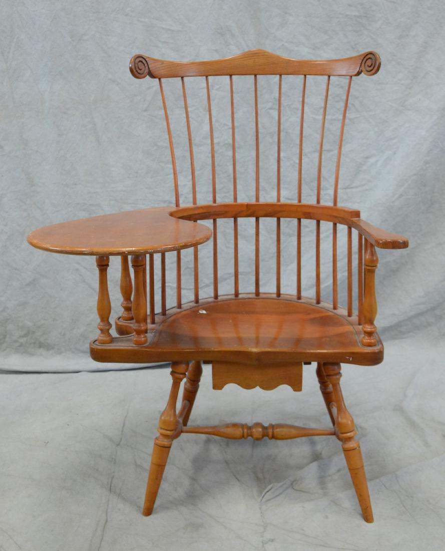 Duckloe Brothers  PA spindle back desk chair, 46 1/2" (1 of 3)
