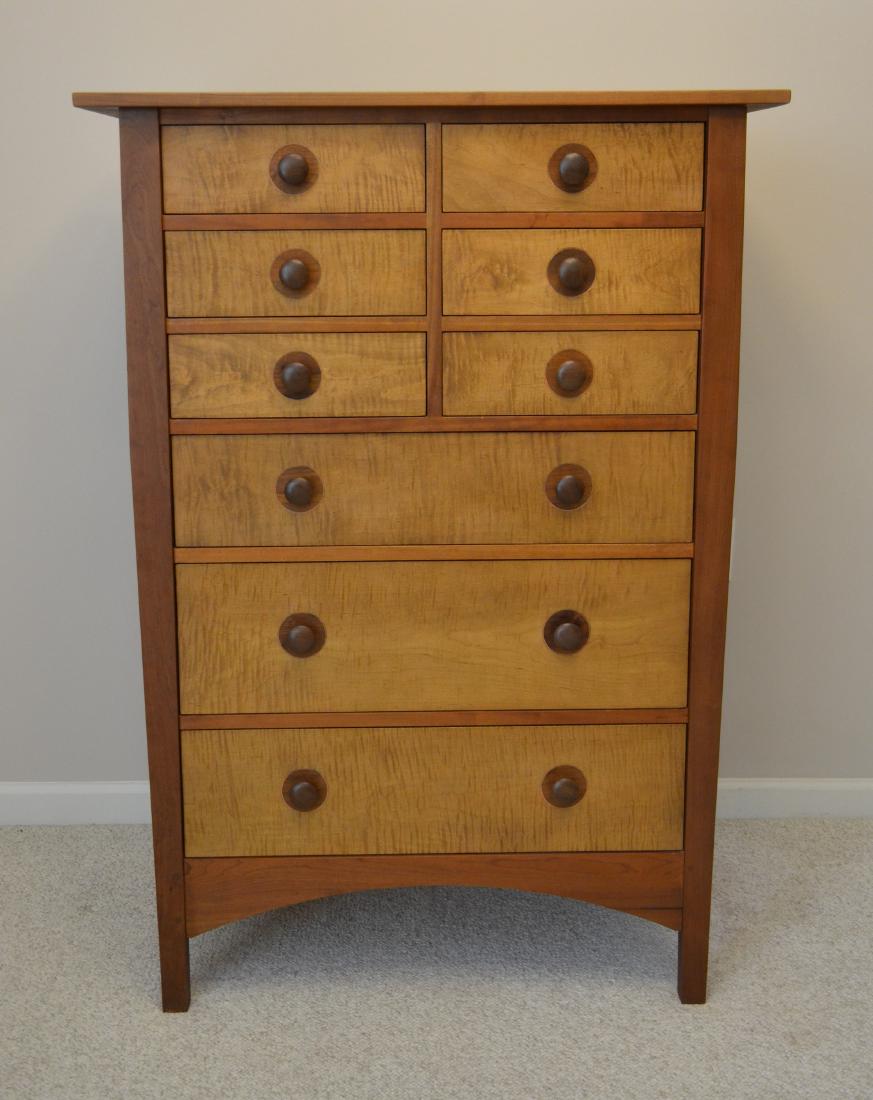 Lj Stickley Harvey Ellis 9 Drawer Man S Chest Cherry Jan 23