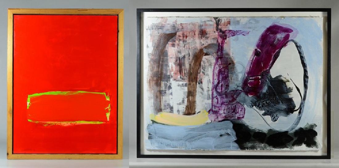 2 Contemporary abstract paintings, Elizabeth Foster (1 of 9)