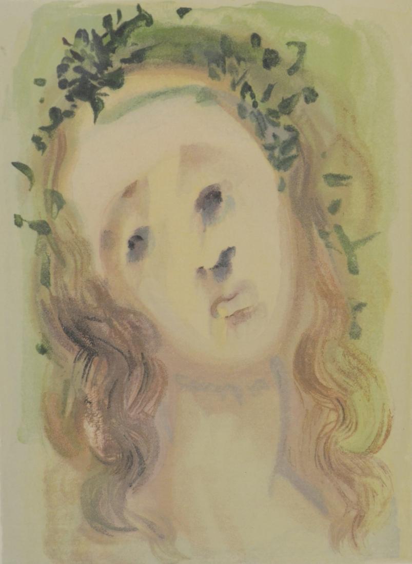 Salvador Dali color lithograph "Le Visage de Virgile" (1 of 6)