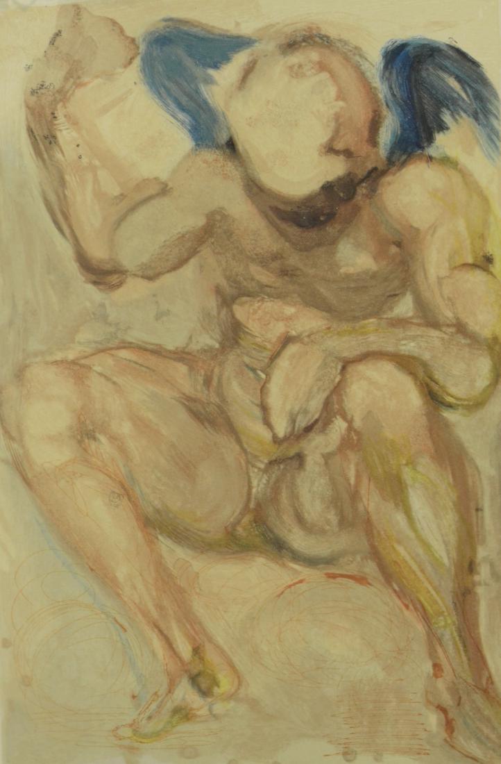 Salvador Dali color lithograph, "L'Envie" (1 of 7)