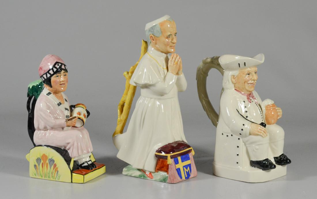 3 Kevin Francis Ceramics toby jugs (1 of 5)