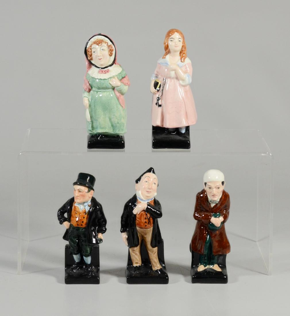 5 Royal Doulton Dickens figurines (1 of 2)