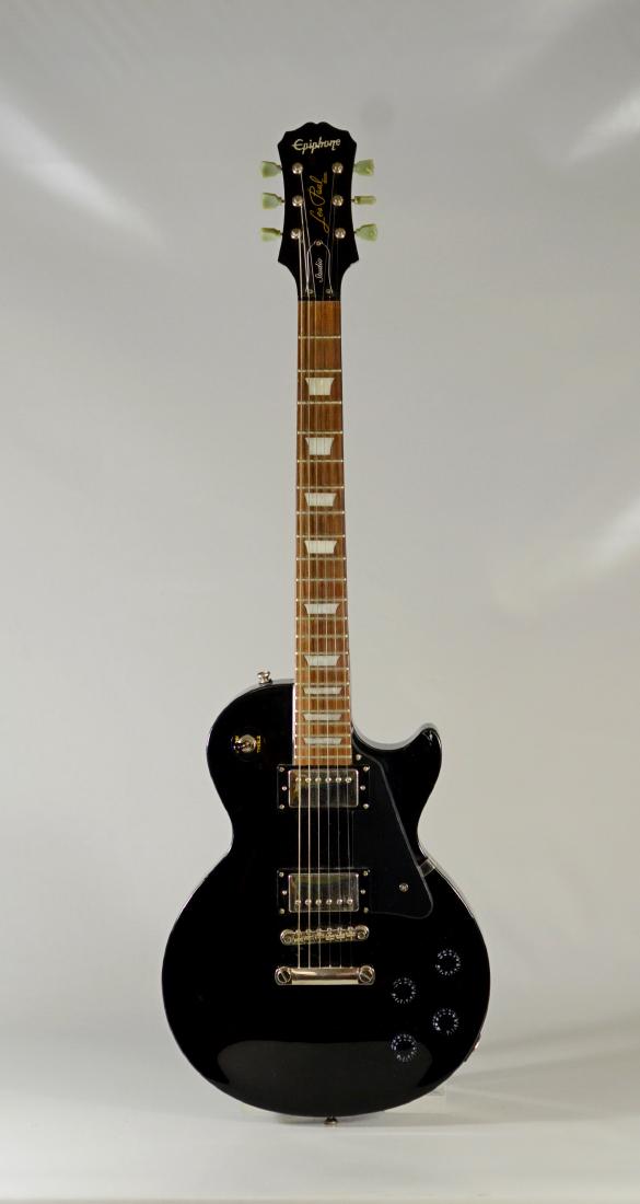 Epiphone Les Paul Studio model black electric guitar (1 of 7)