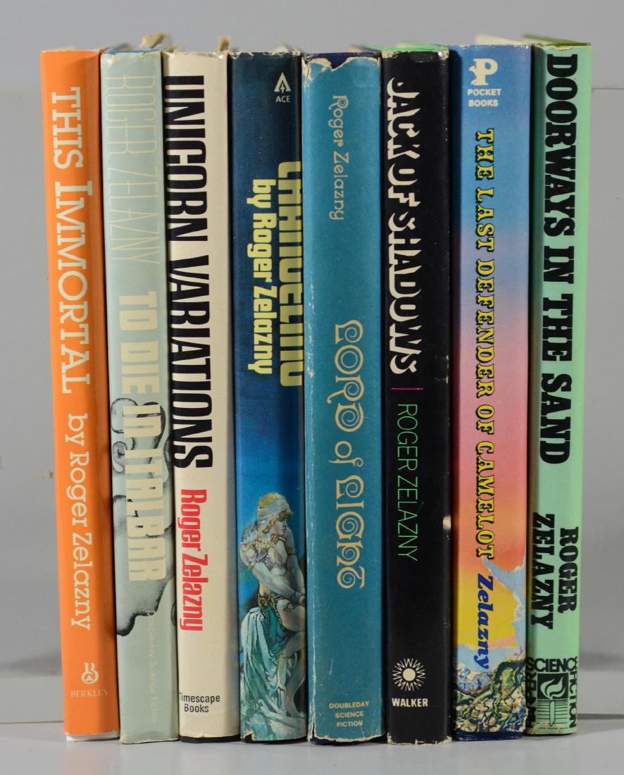 (8) Roger Zelazny science fiction novels (1 of 4)