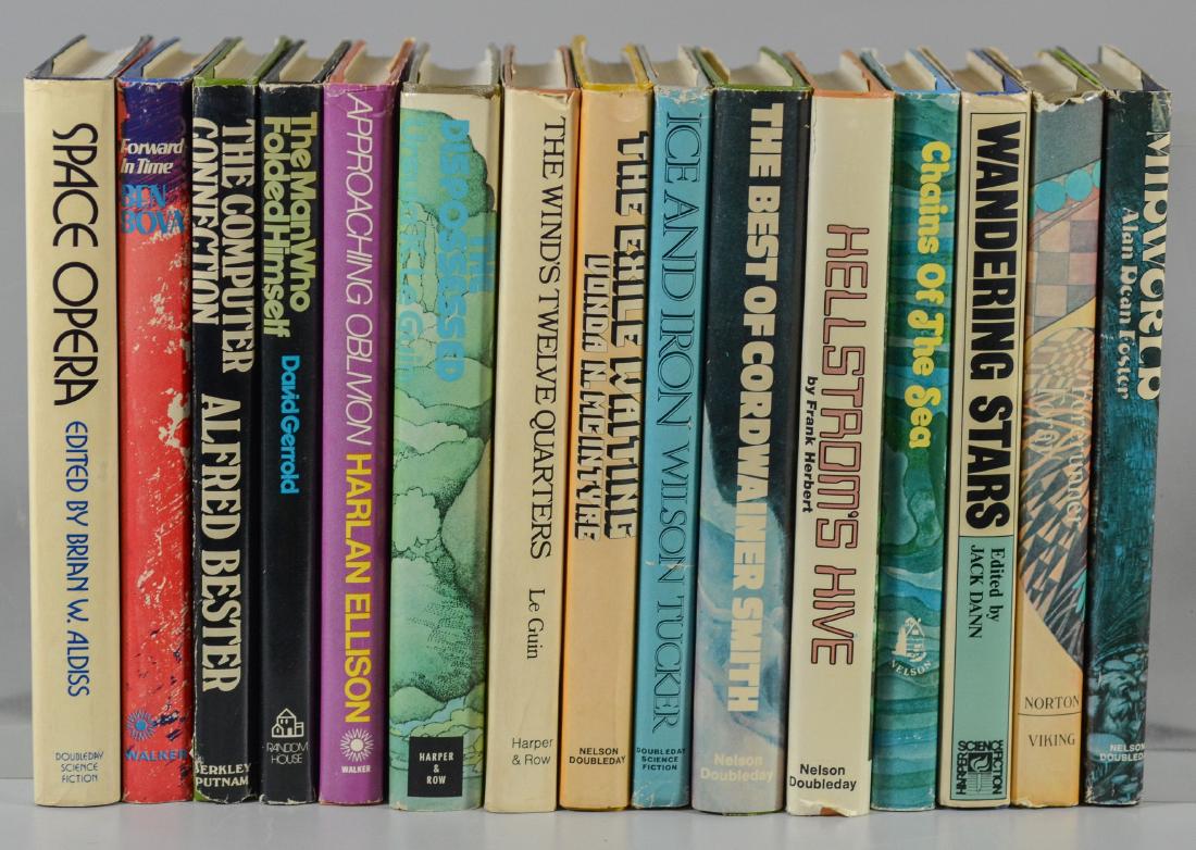 15 Science fiction novels, all BCE/BOMC (1 of 4)