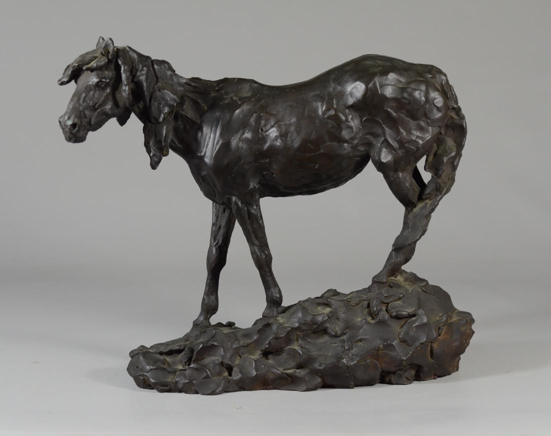 Grant Speed bronze horse sculpture (1 of 3)