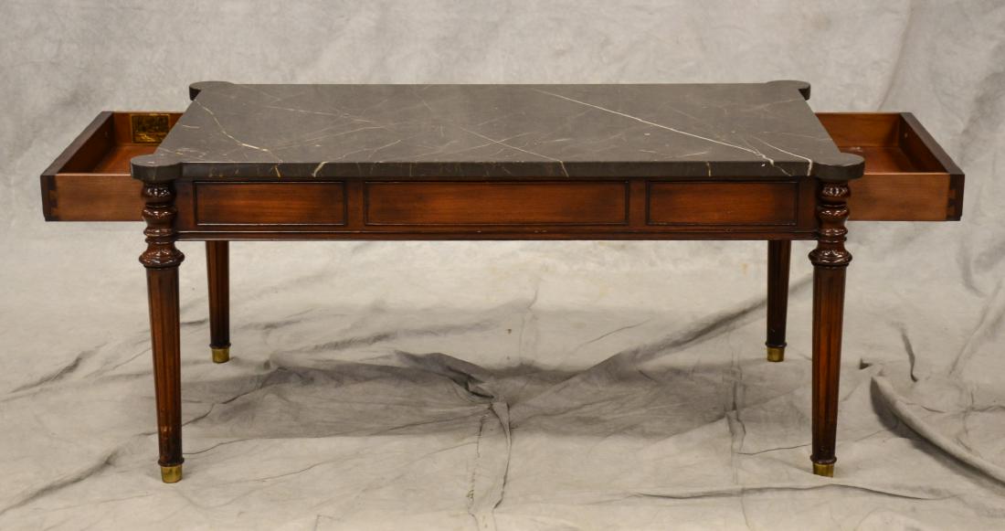 Beacon Hill marbletop coffee table (1 of 2)