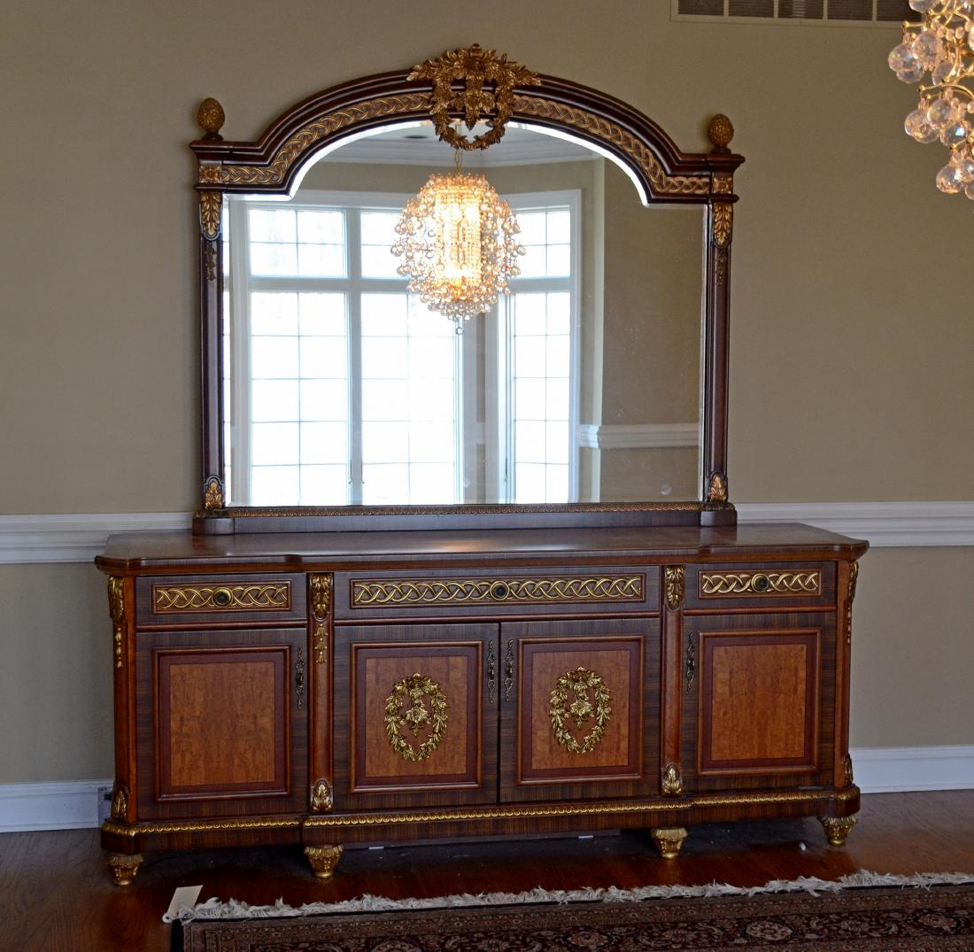 French Style Sideboard w/ mirror (1 of 1)
