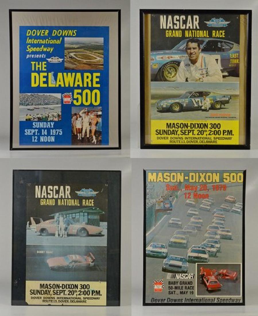 (4) Vintage Race Day Advertising Posters Dover Downs (1 of 5)