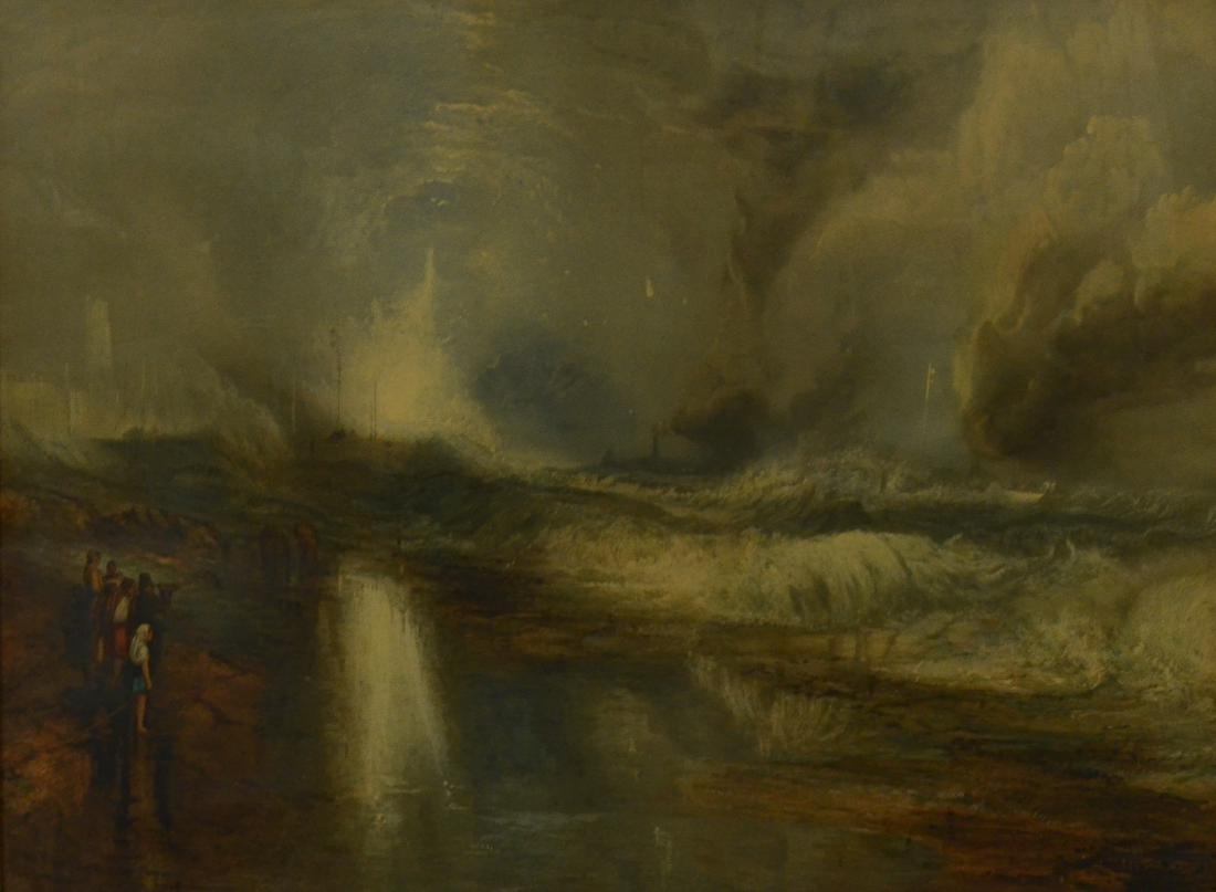 Robert Carrickr, lithograph "The Blue Lights" (1 of 5)