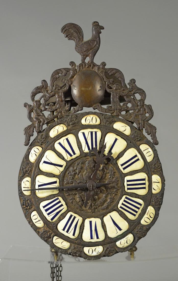19th c iron and brass lantern clock (1 of 13)