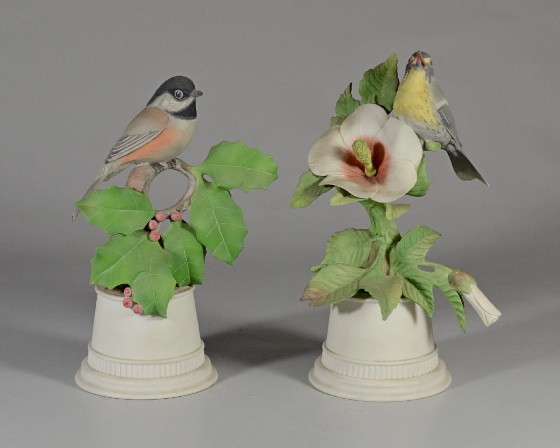(2) Boehm porcelain bird figurines (1 of 5)