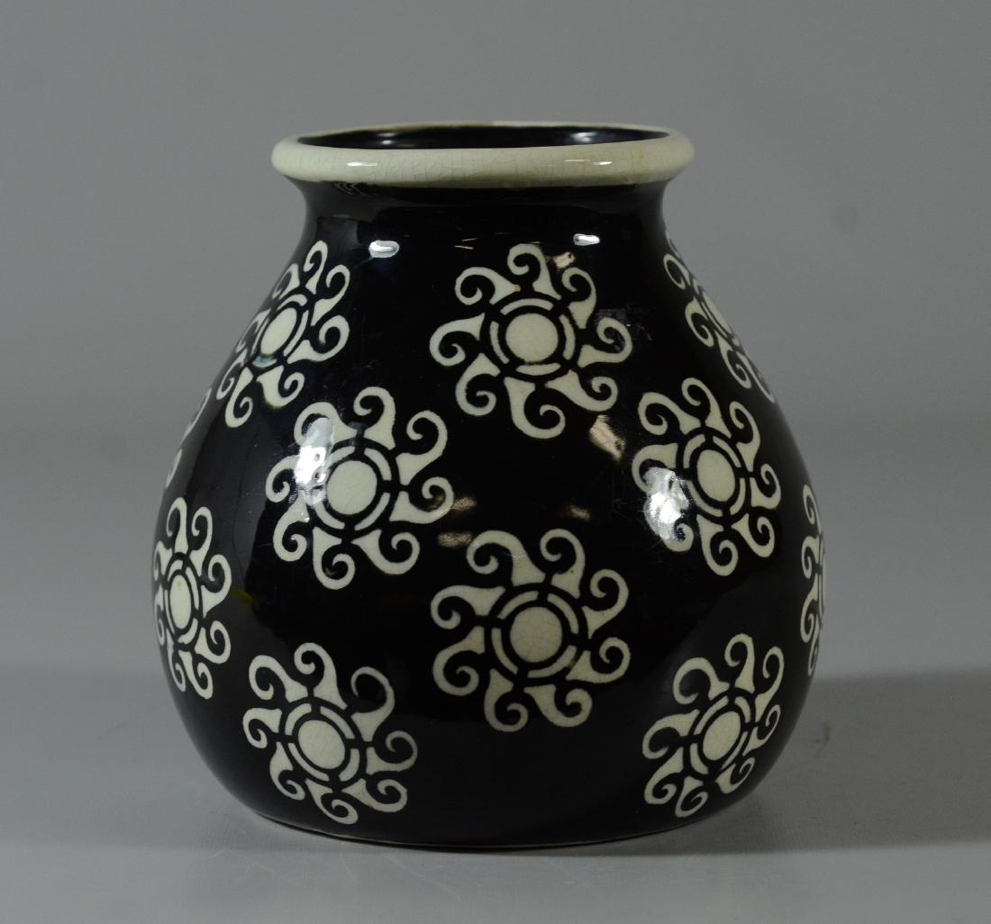 German Bauhaus pottery vase, Velten-Vordamon (1 of 2)