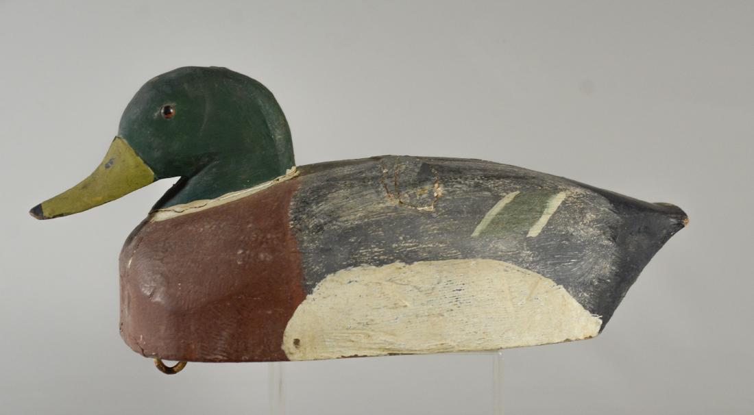 Perry M Helder, Hellam Pennsylvania mallard decoy (1 of 3)