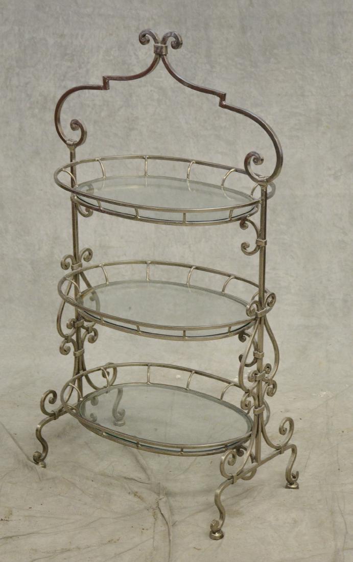 French style 3 tier metal pastry display (1 of 1)