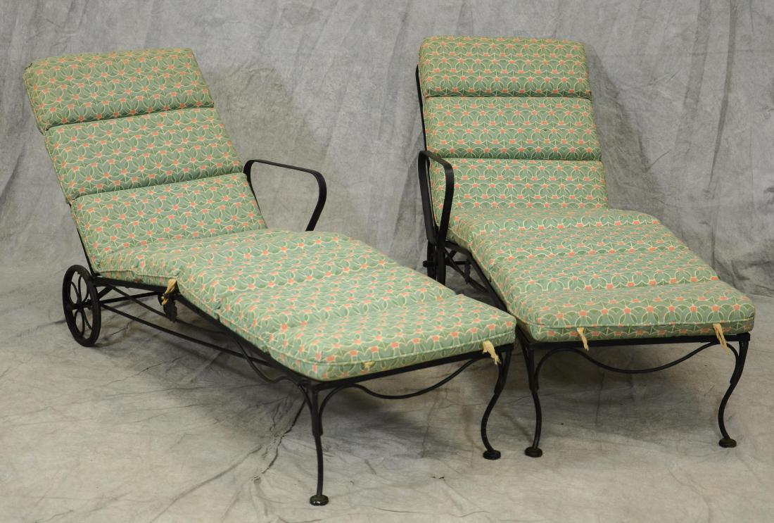 (2) Metal chaise lounges (1 of 4)