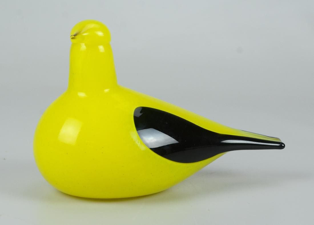 Birds By Oiva Toikka Blue Magpie Iittala Finland Art Glass